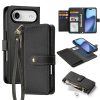 DUX DUCIS For iPhone Air Case Lawa Series Detachable Magnetic Cowhide Leather Cover Zipper Wallet