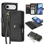 DUX DUCIS For iPhone Air Case Lawa Series Detachable Magnetic Cowhide Leather Cover Zipper Wallet