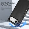 DUX DUCIS For iPhone Air Case Lawa Series Detachable Magnetic Cowhide Leather Cover Zipper Wallet