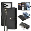DUX DUCIS For iPhone 17 Pro Case  Lawa Series Detachable Magnetic Cowhide Leather Cover Zipper Wallet