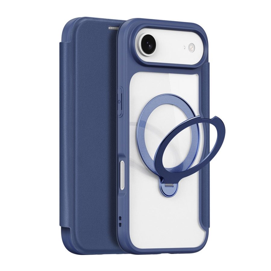 DUX DUCIS Skin X Pro Series For iPhone Air Leather Case Rotary Kickstand Cover Compatible with MagSafe