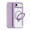DUX DUCIS Skin X Pro Series For iPhone Air Leather Case Rotary Kickstand Cover Compatible with MagSafe
