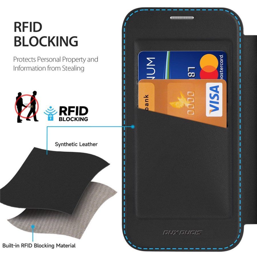 6601164496A-8 DUX DUCIS For iPhone 17 Leather Case Skin X Pro Series Rotary Kickstand Cover Compatible with MagSafe