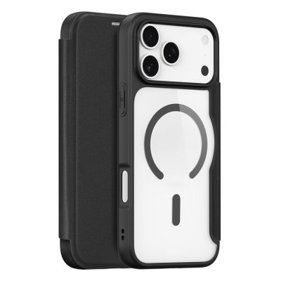 DUX DUCIS For iPhone 17 Pro Max Leather Case Skin X Pro Series Flip Cover Compatible with MagSafe
