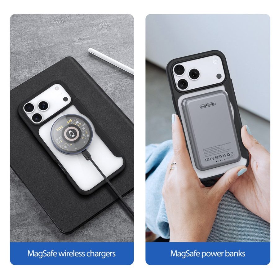 6601164497A-5 DUX DUCIS For iPhone 17 Pro Max Leather Case Skin X Pro Series Flip Cover Compatible with MagSafe