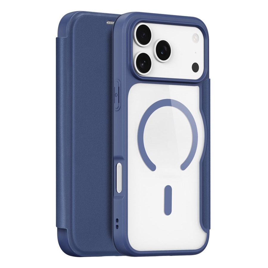6601164497B-1 DUX DUCIS For iPhone 17 Pro Max Leather Case Skin X Pro Series Flip Cover Compatible with MagSafe