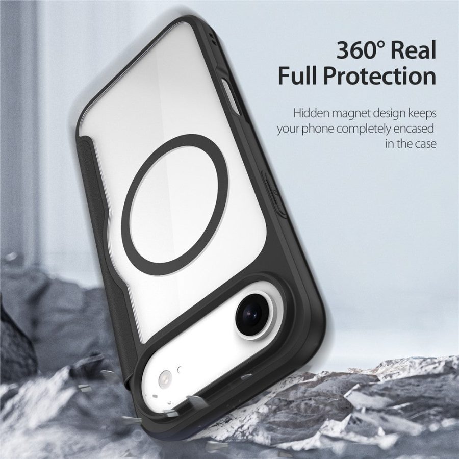 DUX DUCIS Skin X Pro Series For iPhone Air Leather Case Flip Cover Compatible with MagSafe