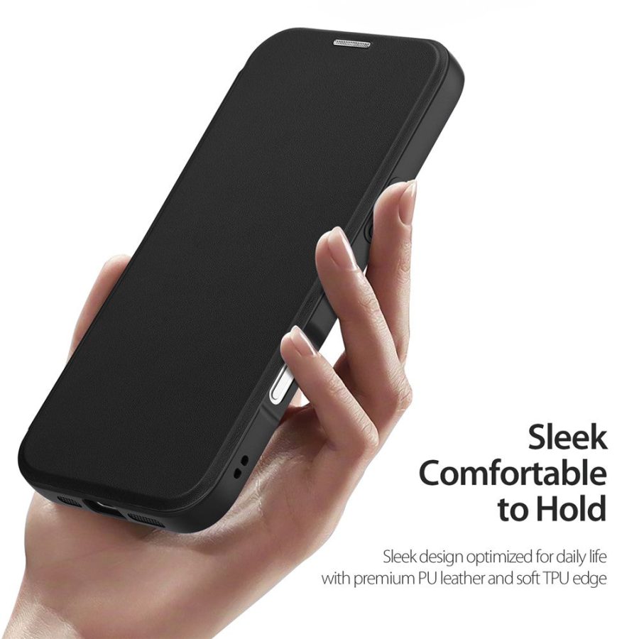 DUX DUCIS Skin X Pro Series For iPhone Air Leather Case Flip Cover Compatible with MagSafe