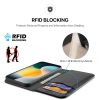 6601165164A-4 DUX DUCIS For iPhone 17 Pro Case Hivo Series Cowhide Leather RFID Blocking Wallet Stand Flip Phone Cover
