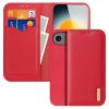 DUX DUCIS For iPhone Air Case Hivo Series Cowhide Leather RFID Blocking Wallet Stand Flip Phone Cover