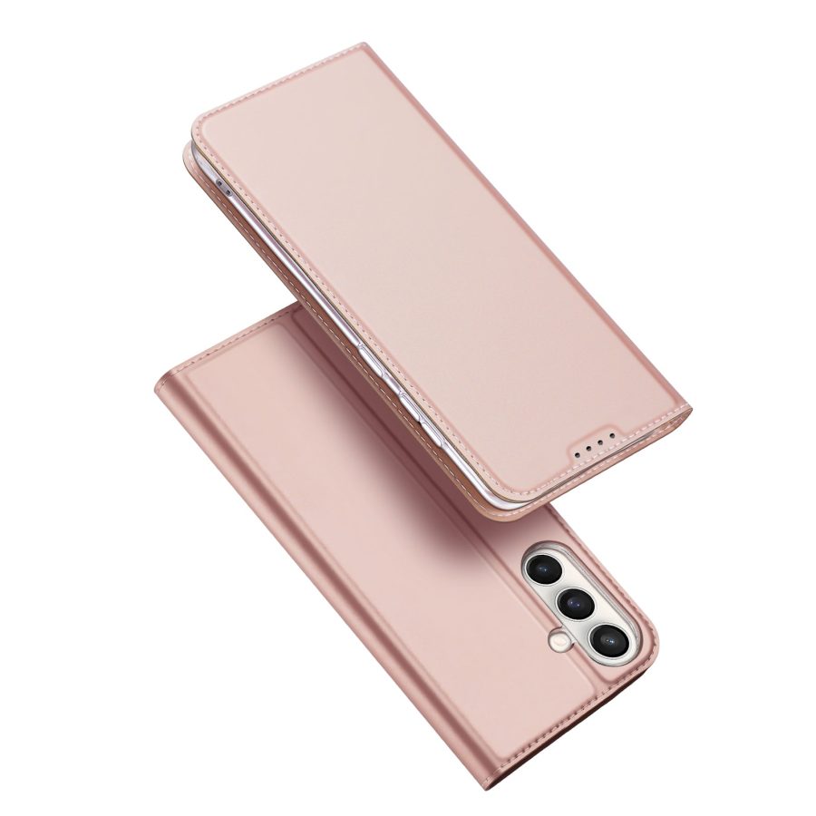 6601168943C-1 DUX DUCIS For Samsung Galaxy S25 FE Case Skin Pro Series Leather Cover Card Holder