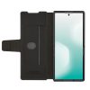 6601171020A-2 NILLKIN For Samsung Galaxy Z Fold7 Case Vegan Leather Kickstand Phone Cover with Stylus Slot / Card Slot