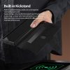 6601171020A-9 NILLKIN For Samsung Galaxy Z Fold7 Case Vegan Leather Kickstand Phone Cover with Stylus Slot / Card Slot
