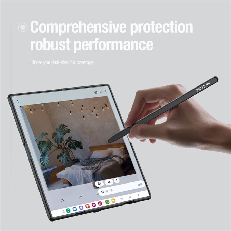 6601171059A-7 NILLKIN Super Frosted Shield Fold for Samsung Galaxy Z Fold7 Case Non-Slip Full Protection Matte Phone Cover