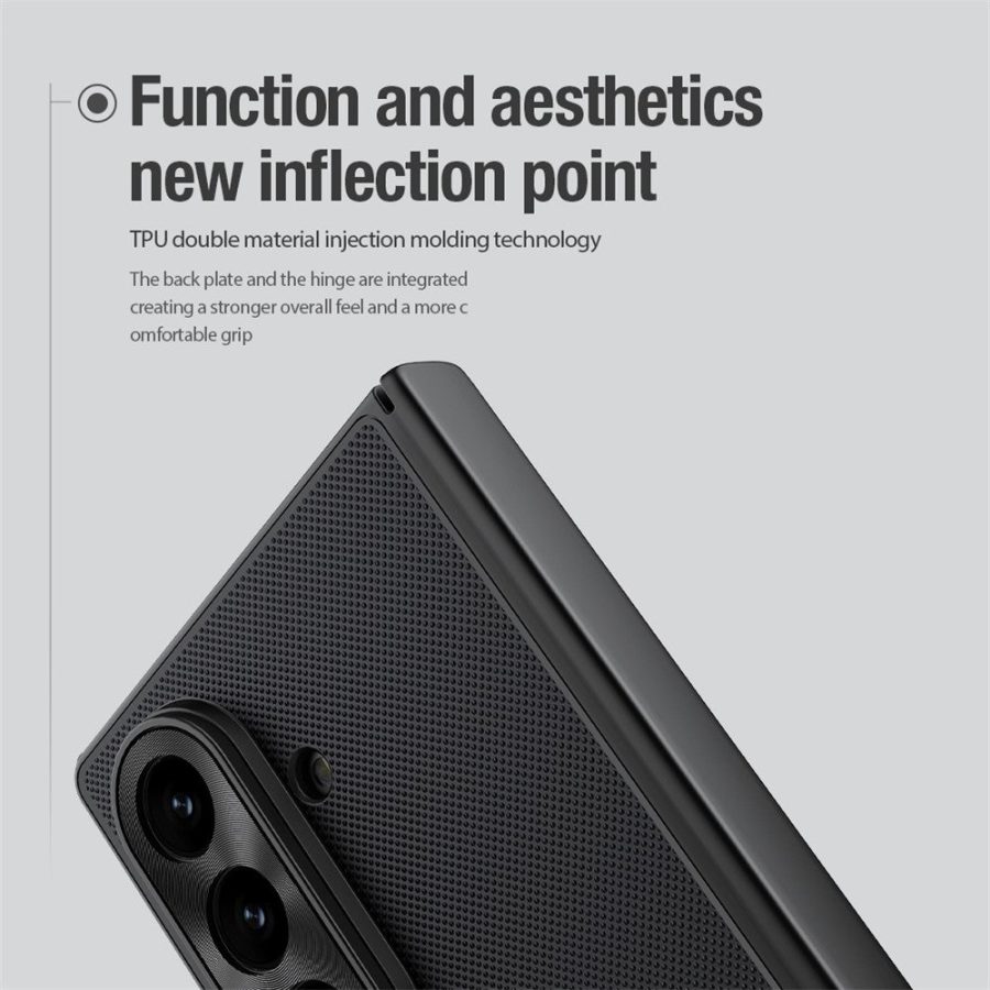 6601171060A-6 NILLKIN Super Frosted Shield Fold for Samsung Galaxy Z Fold7 Case Non-Slip Full Protection with Magnetic Support Matte Phone Cover