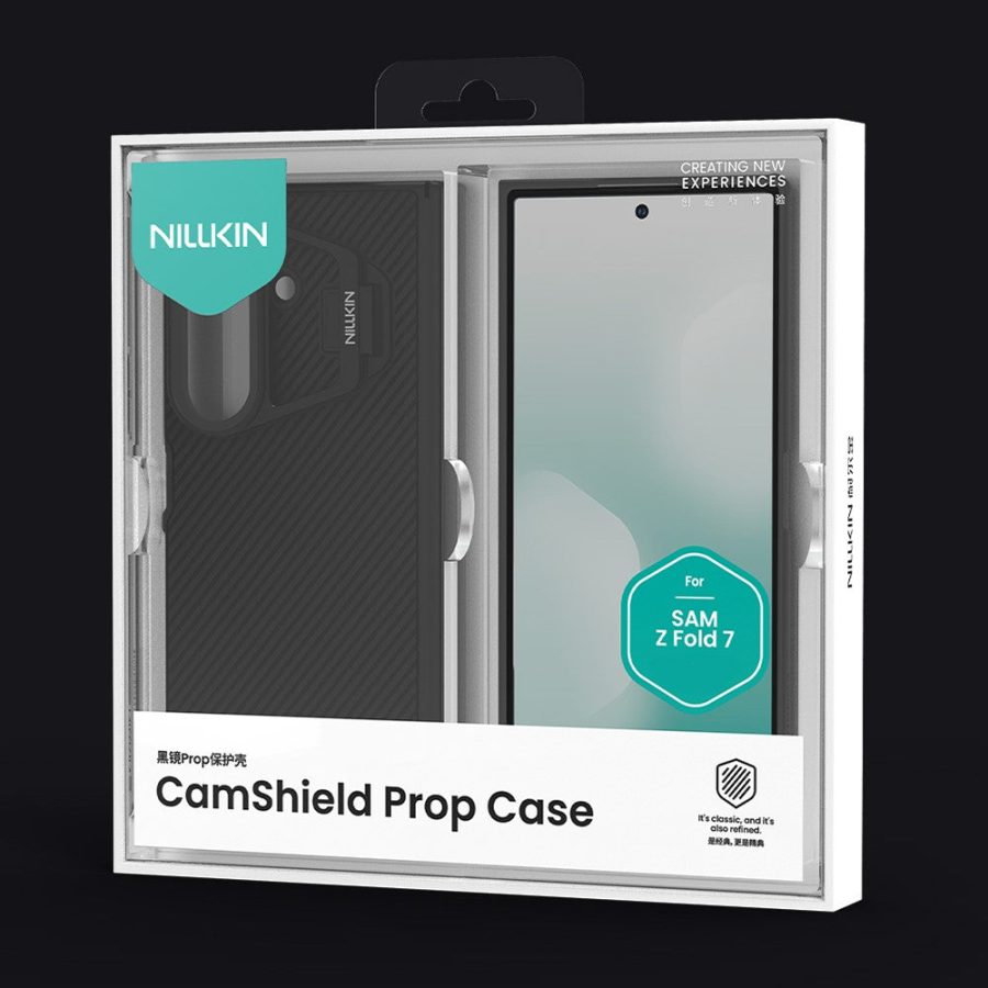 6601171061A-10 NILLKIN CamShield Prop Series For Samsung Galaxy Z Fold7 Case Shockproof Phone Cover with Clear Camera Lid