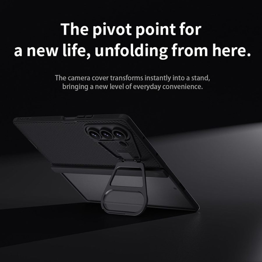 6601171061A-6 NILLKIN CamShield Prop Series For Samsung Galaxy Z Fold7 Case Shockproof Phone Cover with Clear Camera Lid