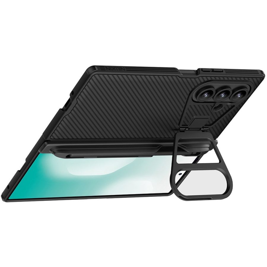 6601171063A-2 NILLKIN CamShield Prop Series For Samsung Galaxy Z Fold7 Case with Clear Camera Lid / Stylus Pen Phone Cover