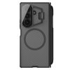 6601171065A-3 NILLKIN CamShield Prop Magnetic Translucent Series For Samsung Galaxy Z Fold7 Case with Clear Camera Lid / Stylus Pen Phone Cover
