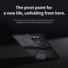 6601171065A-8 NILLKIN CamShield Prop Magnetic Translucent Series For Samsung Galaxy Z Fold7 Case with Clear Camera Lid / Stylus Pen Phone Cover