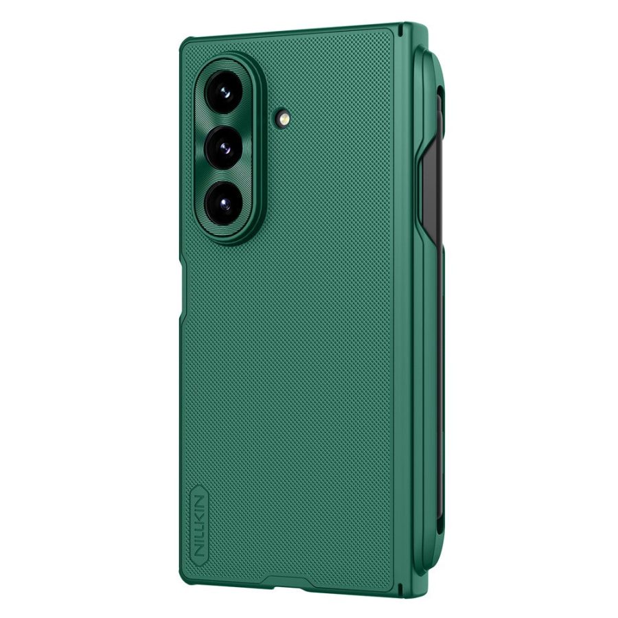 6601171114A-4 NILLKIN Super Frosted Shield Fold for Samsung Galaxy Z Fold7 Case Non-Slip Full Protection with Magnetic Support / Stylus Pen Matte Phone Cover