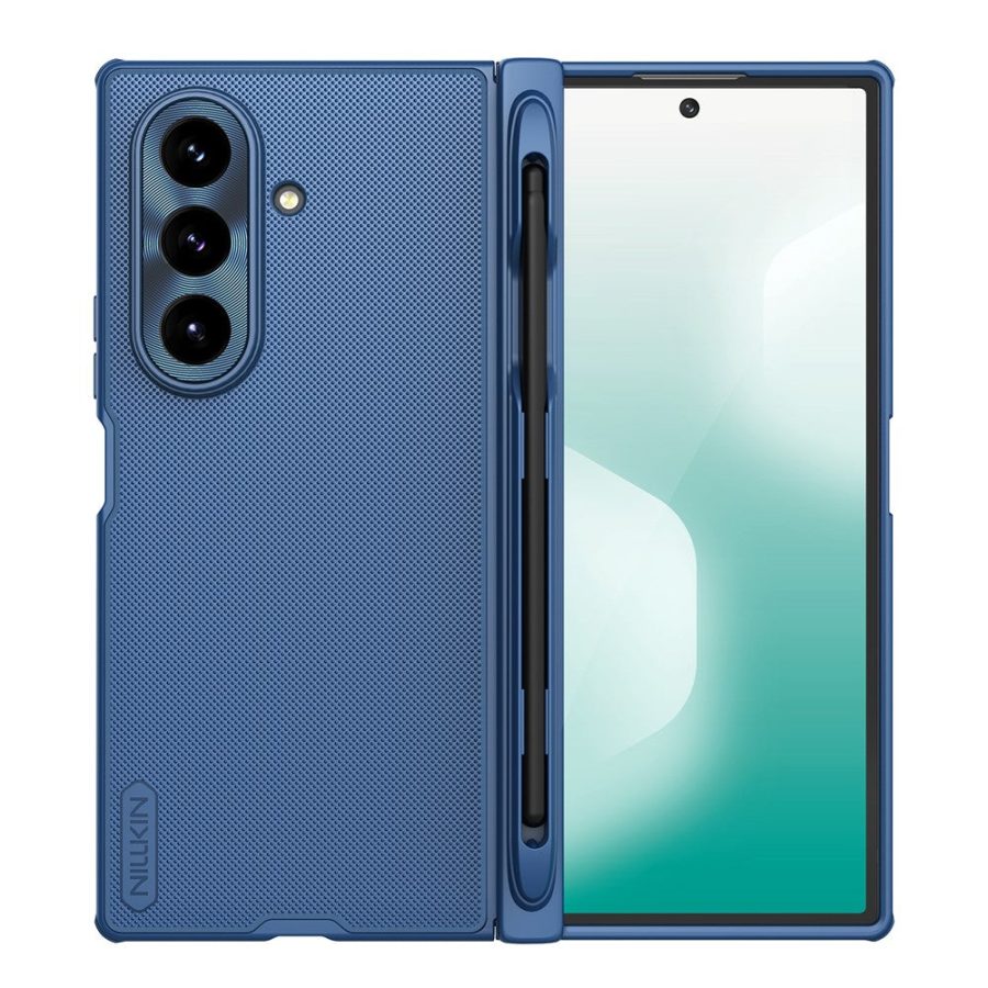 6601171114C-1 NILLKIN Super Frosted Shield Fold for Samsung Galaxy Z Fold7 Case Non-Slip Full Protection with Magnetic Support / Stylus Pen Matte Phone Cover
