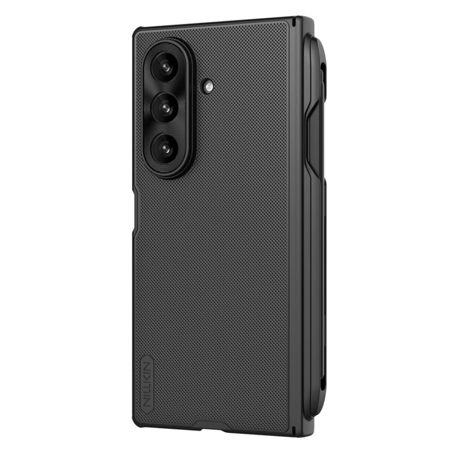 6601171115A-4 NILLKIN Super Frosted Shield Fold for Samsung Galaxy Z Fold7 Case Non-Slip Full Protection with Magnetic Support / Stylus Pen Matte Phone Cover