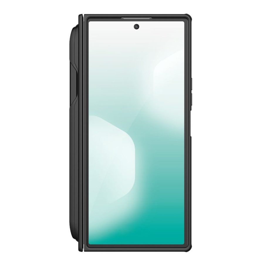 6601171115A-5 NILLKIN Super Frosted Shield Fold for Samsung Galaxy Z Fold7 Case Non-Slip Full Protection with Magnetic Support / Stylus Pen Matte Phone Cover