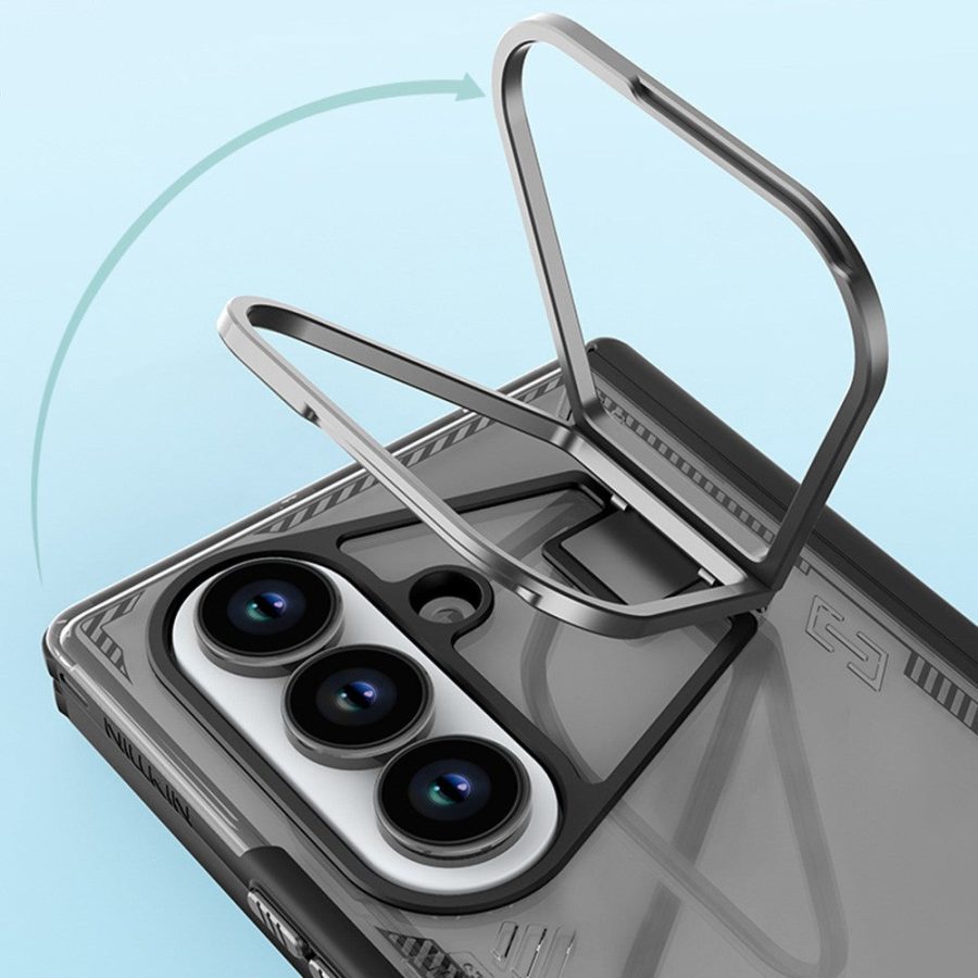6601172281A-9 NILLKIN Iceblade CamProp For Samsung Galaxy Z Fold7 Case with Lens Frame Kickstand Phone Cover