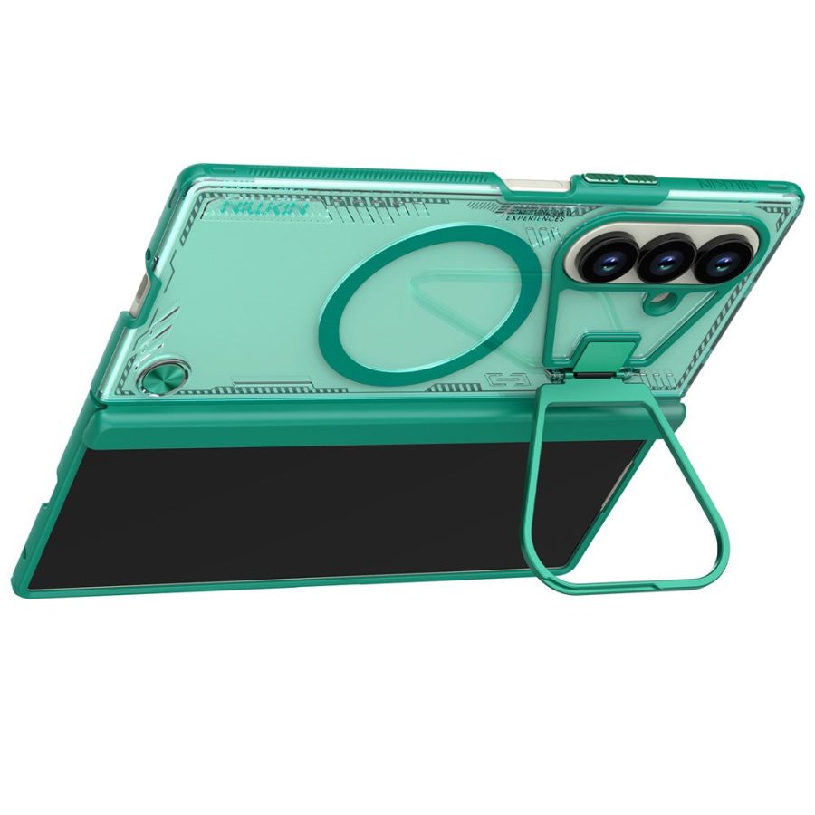 6601172282A-2 NILLKIN Iceblade CamProp For Samsung Galaxy Z Fold7 Case Shockproof Lens Frame Kickstand Phone Cover with Magnetic Support