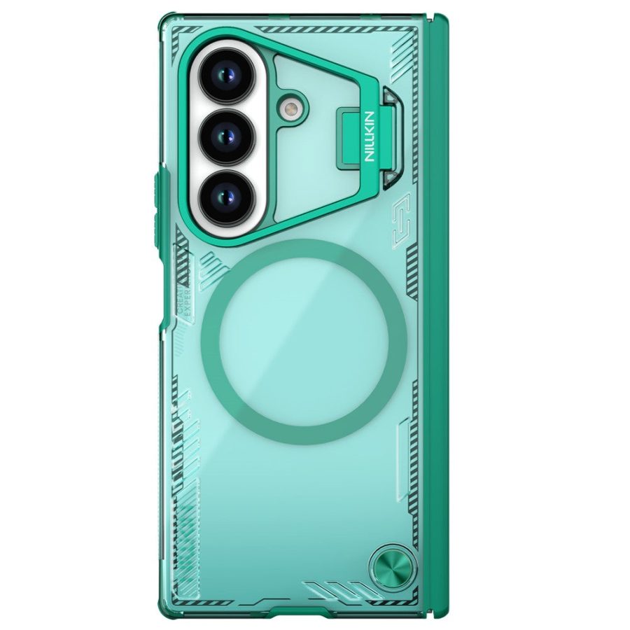 6601172282A-3 NILLKIN Iceblade CamProp For Samsung Galaxy Z Fold7 Case Shockproof Lens Frame Kickstand Phone Cover with Magnetic Support