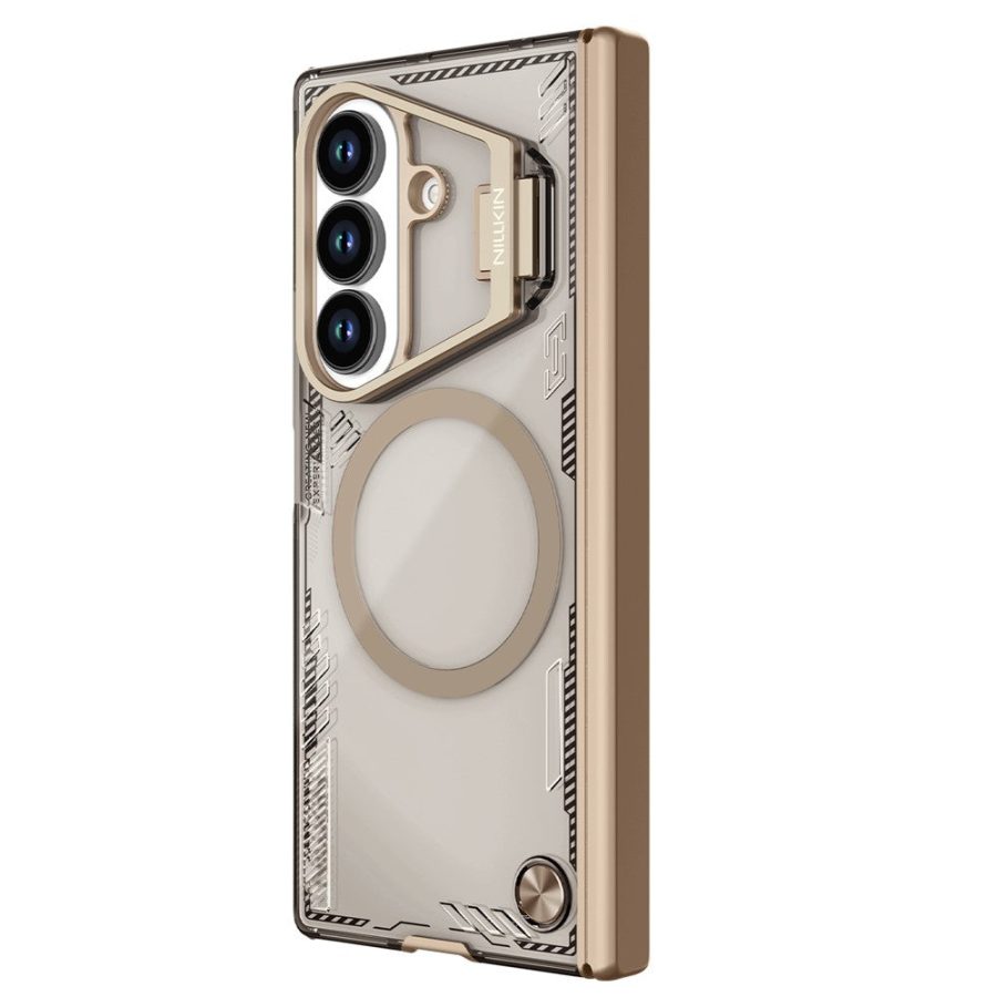 6601172282B-1 NILLKIN Iceblade CamProp For Samsung Galaxy Z Fold7 Case Shockproof Lens Frame Kickstand Phone Cover with Magnetic Support