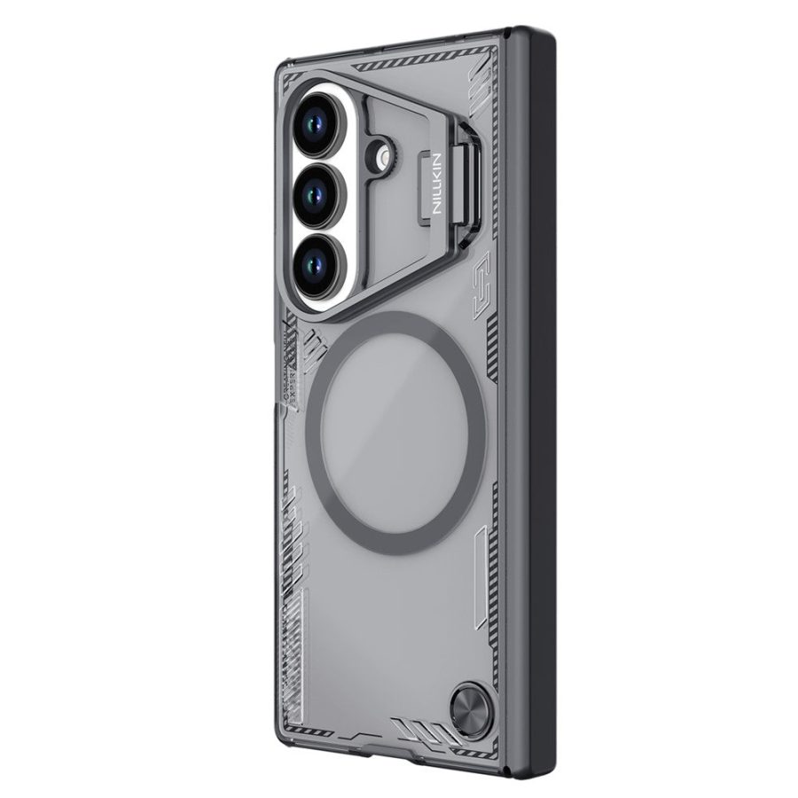 6601172282C-1 NILLKIN Iceblade CamProp For Samsung Galaxy Z Fold7 Case Shockproof Lens Frame Kickstand Phone Cover with Magnetic Support