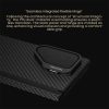 6601172287A-10 NILLKIN For Samsung Galaxy Z Fold7 Case Carbon Fiber Back Shockproof Phone Cover with Magnetic Support / Clear Black Lens Lid