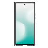 6601172287A-3 NILLKIN For Samsung Galaxy Z Fold7 Case Carbon Fiber Back Shockproof Phone Cover with Magnetic Support / Clear Black Lens Lid