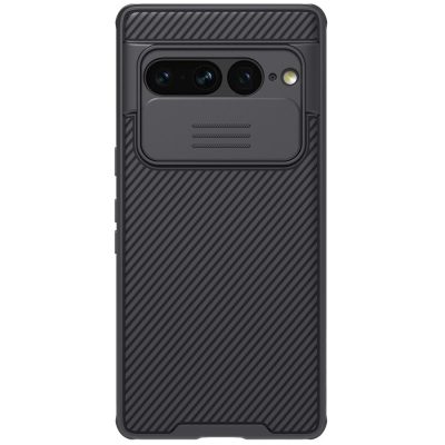 660117270A-1 NILLKIN CamShield Pro Series for Google Pixel 7 Pro Drop-proof Phone Case Hard PC Soft TPU Anti-scratch Cell Phone Cover with Slide Camera Cover
