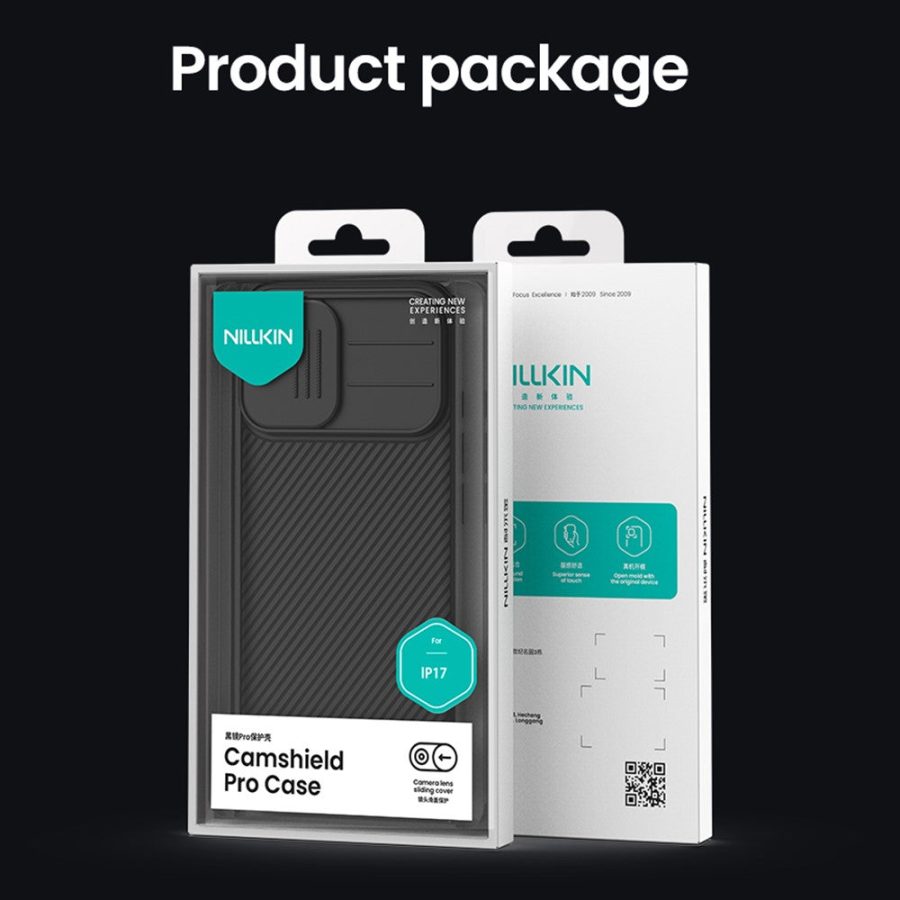 NILLKIN Camshield Pro Series for iPhone 17 Case PC - TPU Phone Cover with Camera Slider