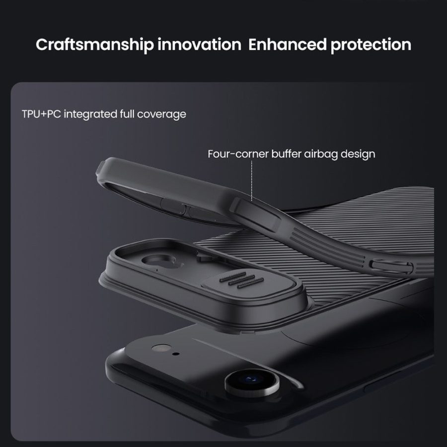 NILLKIN Camshield Pro Series for iPhone Air Case PC - TPU Phone Cover with Camera Slider