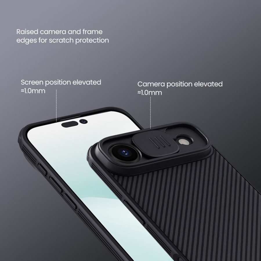 NILLKIN Camshield Pro Series for iPhone Air Case PC - TPU Phone Cover with Camera Slider