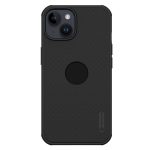 NILLKIN Super Frosted Shield Pro Hard PC Case for iPhone 14 Shockproof Matte Phone Cover (Hollow-out Design for Logo)