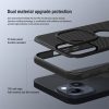 660117461A-3 NILLKIN Super Frosted Shield Pro Hard PC Case for iPhone 14 Shockproof Matte Phone Cover (Hollow-out Design for Logo)