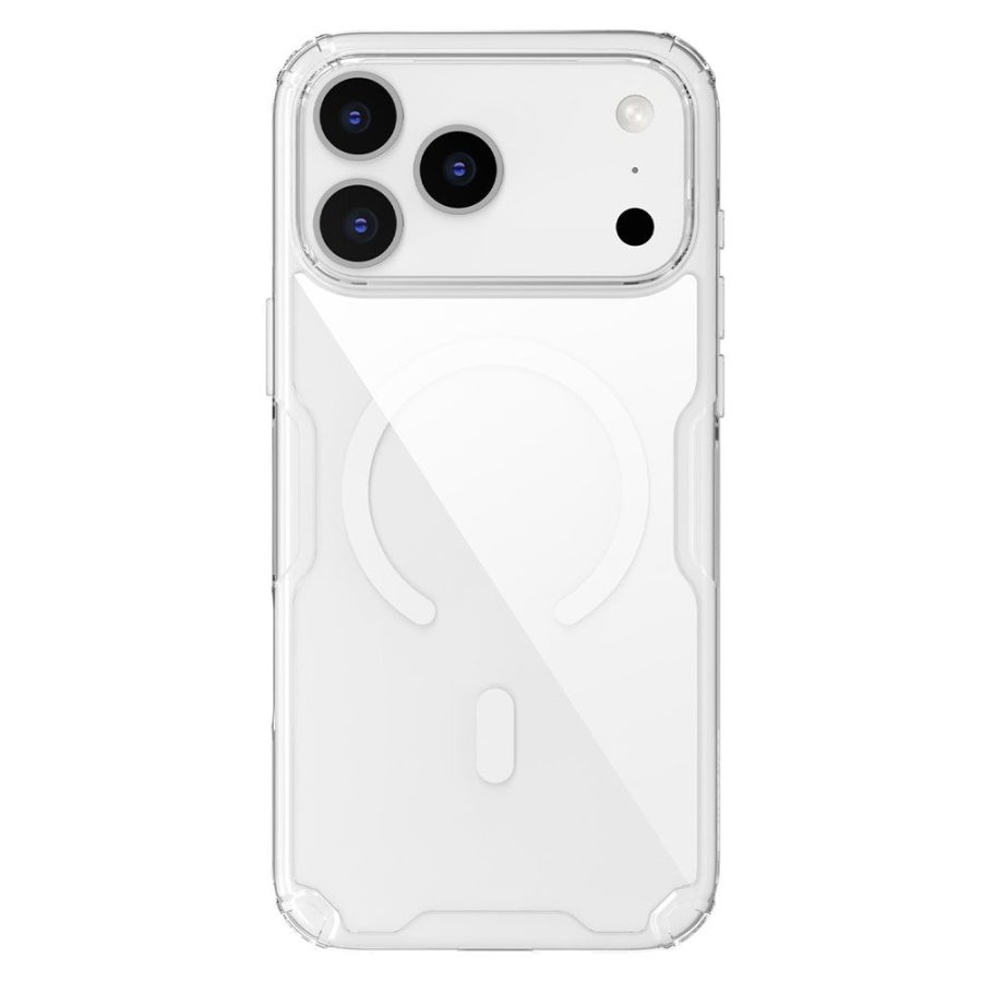 6601176394B-1 NILLKIN Nature Pro Series for iPhone 17 Pro Max Case Compatible with MagSafe TPU - PC Ultra Clear Phone Case