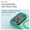 NILLKIN Iceblade CamProp For iPhone 17 Pro Max Magnetic Case Clear Lens Lid Kickstand PC - TPU Phone Cover
