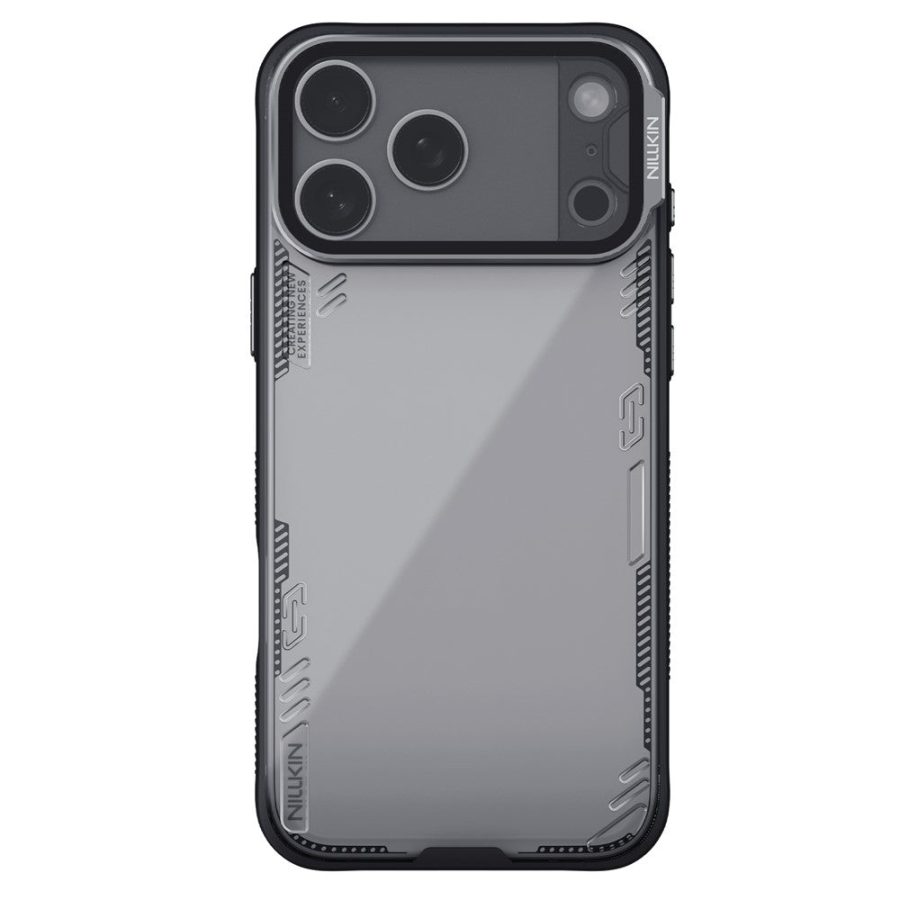 6601176509A-1 NILLKIN Iceblade CamProp For iPhone 17 Pro Max Case Clear Lens Lid Kickstand PC - TPU Phone Cover