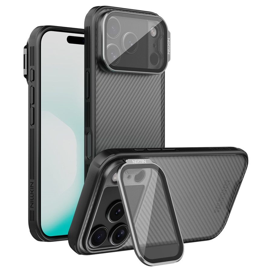6601176510A-1 NILLKIN CamShield Prop Series For iPhone 17 Pro Case Clear Lens Lid TPU - PC Phone Cover