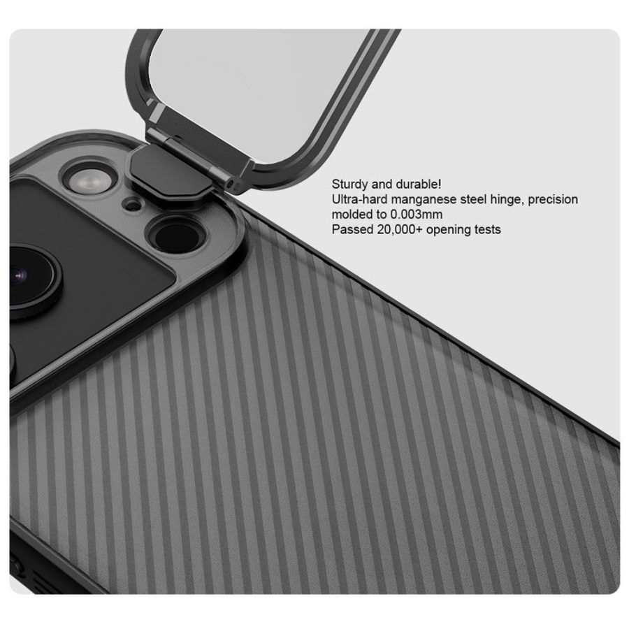 6601176510A-12 NILLKIN CamShield Prop Series For iPhone 17 Pro Case Clear Lens Lid TPU - PC Phone Cover