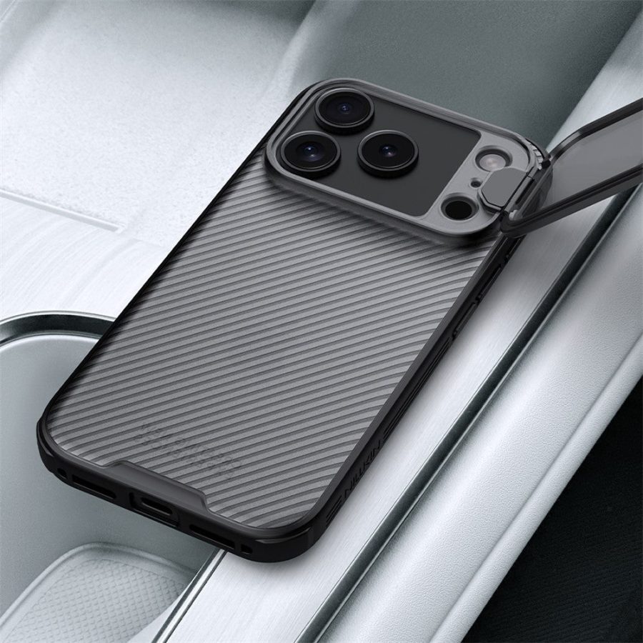 6601176510A-15 NILLKIN CamShield Prop Series For iPhone 17 Pro Case Clear Lens Lid TPU - PC Phone Cover