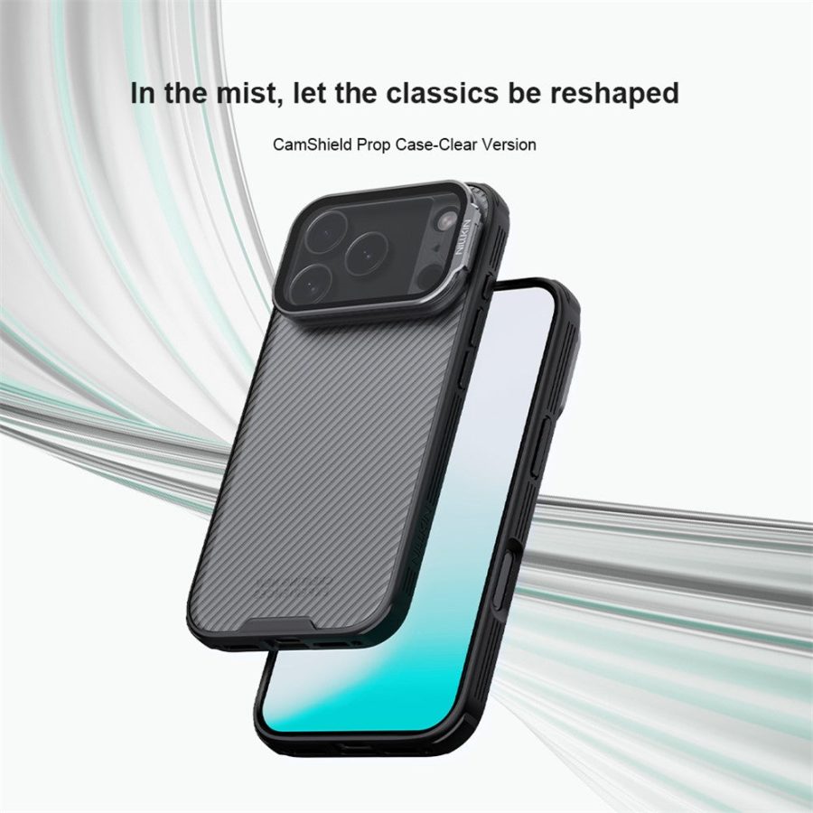 6601176510A-6 NILLKIN CamShield Prop Series For iPhone 17 Pro Case Clear Lens Lid TPU - PC Phone Cover