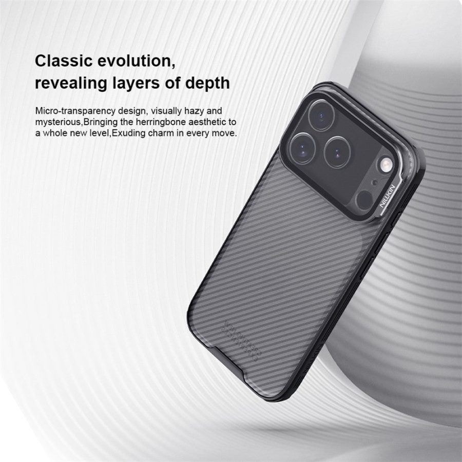 6601176510A-7 NILLKIN CamShield Prop Series For iPhone 17 Pro Case Clear Lens Lid TPU - PC Phone Cover