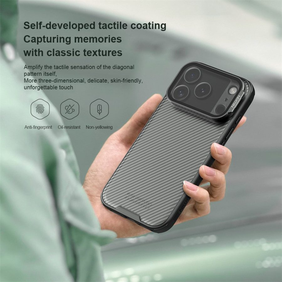 6601176510A-8 NILLKIN CamShield Prop Series For iPhone 17 Pro Case Clear Lens Lid TPU - PC Phone Cover